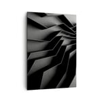 Impression sur Toile 50x70cm Tableaux Image Photo 3D Labyrinthe Moderne