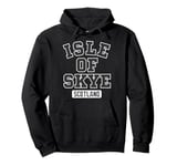 Isle of Skye Scotland Faux Stitching Pullover Hoodie