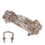 (Leopard)Heatless Hair Curler Headband Styling Tool No Heat Hair Roller For