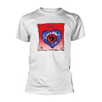 CURE, THE - FRIDAY I'M IN LOVE WHITE T-Shirt, Front & Back Print Med (US IMPORT)