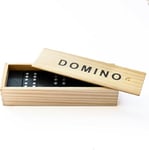 Chinchilla® Duo culte de Jeu | Jeu Classique de Dominos dans Une boîte à Couvercle Coulissant en Bois avec 28 pions | Jeu de Mikado Focus avec 41 bâtonnets | Jouet idéal pour Les Enfants et Les