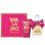 Giftset Juicy Couture Viva La Juicy Edp 100ml + Body Souffle 125ml Rosa