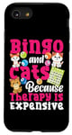 iPhone SE (2020) / 7 / 8 Bingo Player Cat Bingo And Cats Because Therapy Is Expensive Case