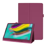 Samsung Galaxy Tab A 10.1 (2019) litchi-nahkakotelo - Violetti