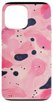 Coque pour iPhone 13 Pro Max Aura Coque de téléphone esthétique rose - Motif super mignon