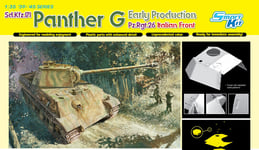 Panther G Early Production Pz.rgt.26 Italien Avant Réservoir 1:3 5 Plastique