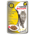 Super Benek fileter i saus 28 x 85 g - Kalkun