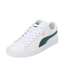 PUMA Men's Basket Classic XXI Sneaker, White-Varsity Green, 9.5 UK