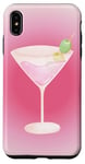 Coque pour iPhone XS Max Esthétique Rose Matrini Y2K Dirty Martini Lover Olive