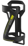 POLISPORT 8646400004 - Porte-bidon modèle Side Cage Pro pour VTT Vélo léger, résistant et Rapide à Monter en Couleur Noir/Lima Vert