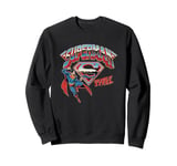 Superman Logo The Man Of Steel Sweatshirt