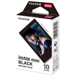 Fujifilm Instax Mini fotoark - sort ramme (10-pakning)