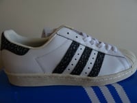 Adidas Superstar 80s mens trainers shoes S75847 uk 7.5 eu 41 1/3 us 8 NEW+BOX