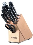 Dick Knife Block, Solid Wood, Forged Equipment