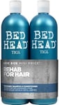 Bed Head by TIGI | Recovery Shampoo and Conditioner Set | Professional Moisturising Hair Repair Treatment | Ideal For Dry And Damaged Hair | 750 ml ( Pack of 2)