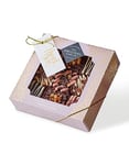 The Original Cake Company - Chocolate Truffle Thank You Cake Selection, The Pink One, handmade cake selection - suitable for vegetarians - 9 pieces (Approx 50g per piece)