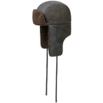 Stetson Stetson Bomber Cap Co/pes - Dark Brown - Unisex - L- Naturkompaniet