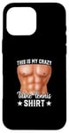 Coque pour iPhone 16 Pro Max C'est mon t-shirt de tennis de table fou Ping Pong Player