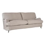 Burhéns Orust 3-sits soffa tyg linne beige