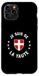 Coque pour iPhone 11 Pro Humour Savoie Je suis de la Yaute Drapeau savoyard