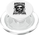 Funny Stoic Philosophy Marcus Aurelius Meditations Tour PopSockets PopGrip for MagSafe