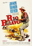 RIO BRAVO FILM Rtlv - POSTER HQ 50x65cm d'une AFFICHE CINéMA