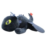 Baby Supplies HIL Poupée en Peluche Dragon Noir Poupée en Peluche Oreiller Mignon De Dessin Animé Poupée en Peluche Jouets en Peluche Jouet De Poupée Petits Jouets De Poupée Jouets pour Enfants,30cm