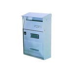 Alubox - Boîtes aux lettres inox Ft-Evo Lettre 22X11X32H