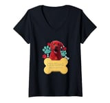 Womens Clifford The Big Red Dog | Classic Book Movie Merch Official V-Neck T-Shirt