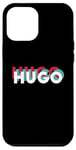 Coque pour iPhone 12 Pro Max Hugo Name Chemise humoristique avec nom rétro Hugo années 80