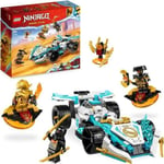 LEGO NINJAGO 71791 La Voiture de Course Spinjitzu : le Pouvoir du Dragon de Z...