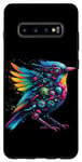 Coque pour Galaxy S10+ Bird Robot Sci-Fi Animal Futuriste Faune Technologie Drôle