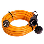 AS – Schwabe H07BQ-F 3G1,5 Construction Site Extension Cable, Orange, IP44, 59150