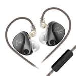 Castor in Ear Headphones HiFi Bass Sound Noise Isolating Dual-Dynamic3014