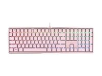 CHERRY MX-Board 3.0 S - Clavier - backlit - USB - QWERTZ - Allemand - commutateur : CHERRY MX Brown - rose