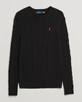 Polo Ralph Lauren Cotton Cable Pullover Polo Black