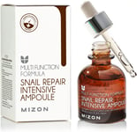 MIZON Snail Repair Intensive Ampoule 30Ml, Wrinkle Care, Skin Nutrition, Anti-Ag