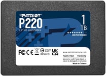 P220 SSD 1To SATA III Disque Solide Interne 2.5