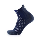 Therm-Ic Outdoor Ultra Cool Ankle - Chaussettes randonnée homme Blue / White 39 - 41