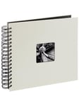 Hama "Fine Art" Spiral Album 28 x 24 cm 50 Black Pages chalk