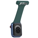 Apple Watch Ultra/Ultra 2 49mm, 9/8 45mm m.fl Klockrem för sjuksköterskor - Grön