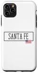 Coque pour iPhone 11 Pro Max Santa Fe City, États-Unis, drapeau, État, voyages, États-Unis, Amérique, femmes, hommes