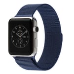 Apple Watch 1/2/3 42 mm Milanese Klokkereim - Blå