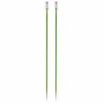 KNITPRO KP47237 Zing: Knitting Pins: Single Ended: 25cm x 3.50mm, 3.5mm Green