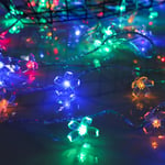 HXWEIYE Guirlande Solaire Exterieur multicolore, 7.3M 50 LED