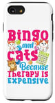 iPhone SE (2020) / 7 / 8 Bingo Player Cat Bingo And Cats Because Therapy Is Expensive Case