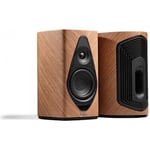 Sonus Faber Duetto - Enceintes Bibliothèques Sans Fil Noyer ou Graphite