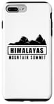 Coque pour iPhone 7 Plus/8 Plus Himalaya Mountain Summit Adventure Randonnée Nature