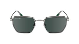 Lacoste Men's Sunglasses L260S - Matte Light Gunmetal with Solid Green Lens