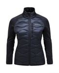 Peak Performance Women Helium Down Hybrid Jacket Black - 1st. kvar  - Alpingaraget